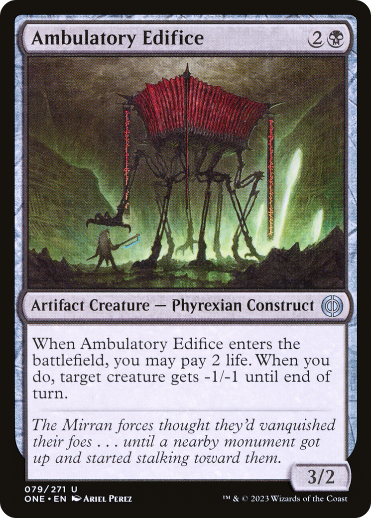 Ambulatory Edifice [Phyrexia: All Will Be One] | Good Games Morley
