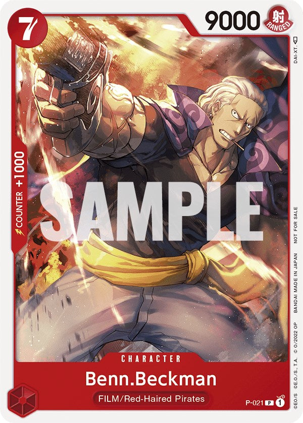 Benn.Beckman (One Piece Film Red) [One Piece Promotion Cards] | Good Games Morley