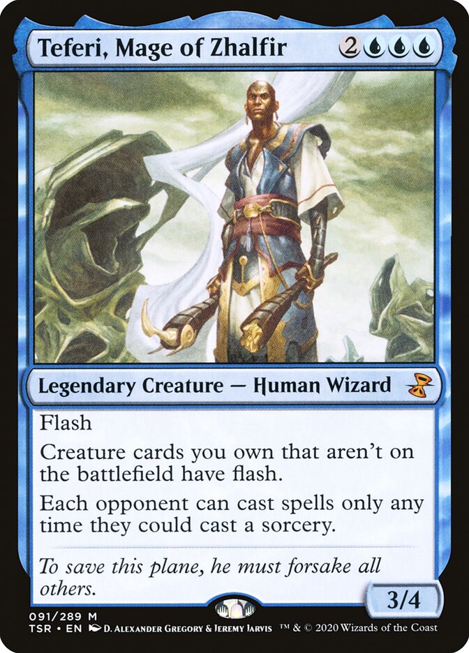 Teferi, Mage of Zhalfir 91 (Time Spiral: Remastered)  | Good Games Morley