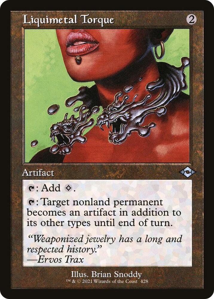 Liquimetal Torque Retro Frame 428 (Modern Horizons 2)  | Good Games Morley