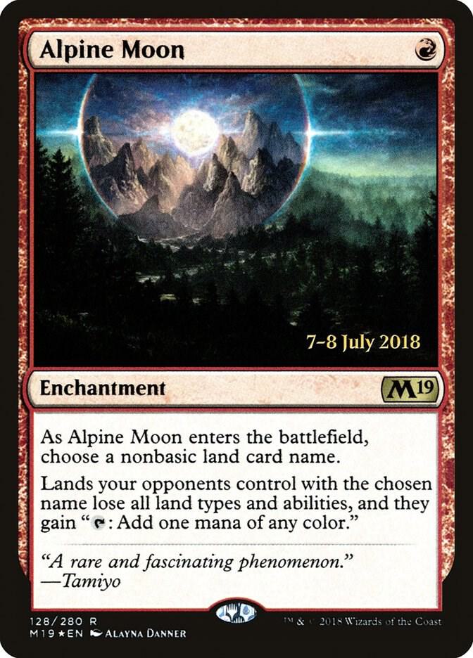 Alpine Moon 128s/95 (Prerelease Cards)  - PreRelease Foil | Good Games Morley