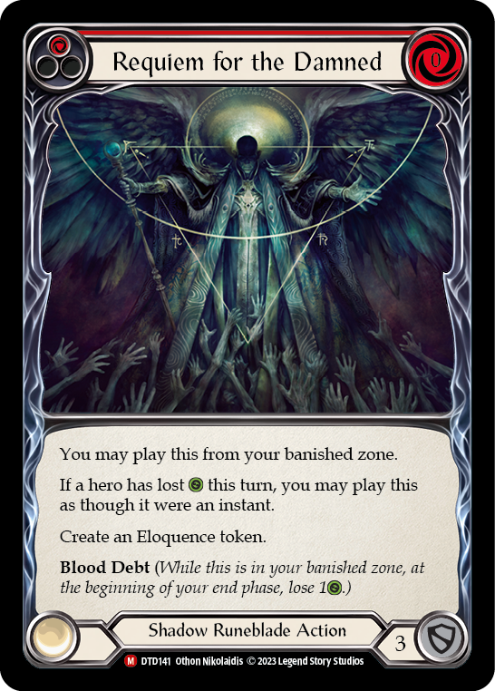 Requiem for the Damned [DTD141] (Dusk Till Dawn)  Rainbow Foil | Good Games Morley