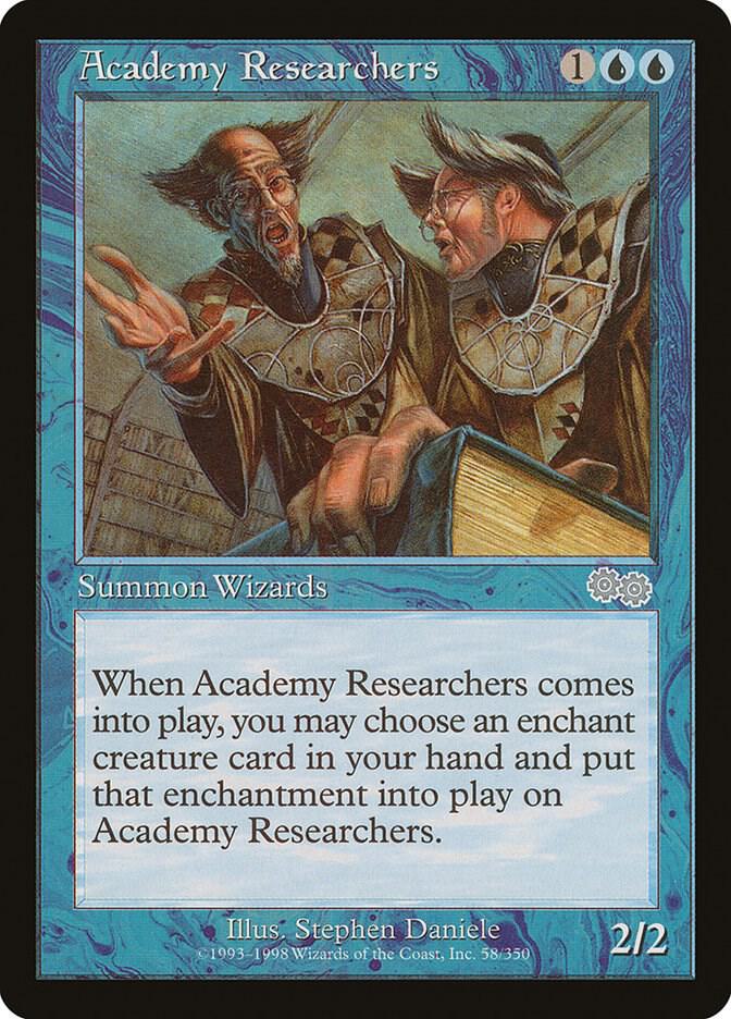 Academy Researchers 58/350 (Urza's Saga)  | Good Games Morley