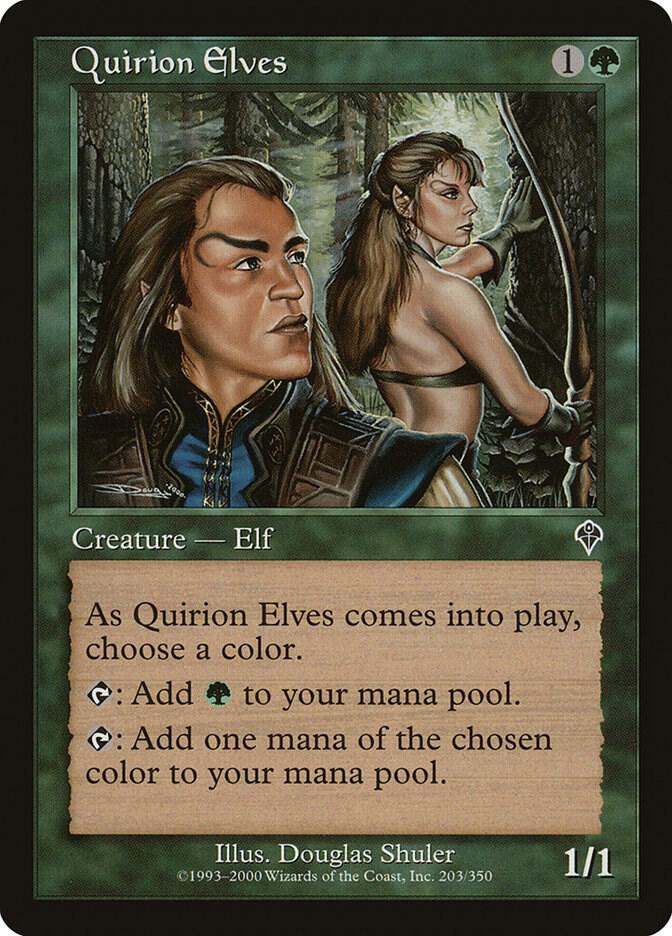 Quirion Elves 203/350 (Invasion)  - Foil | Good Games Morley