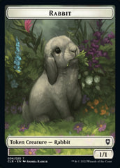 Treasure // Rabbit Double-Sided Token [Commander Legends: Battle for Baldur's Gate Tokens] | Good Games Morley