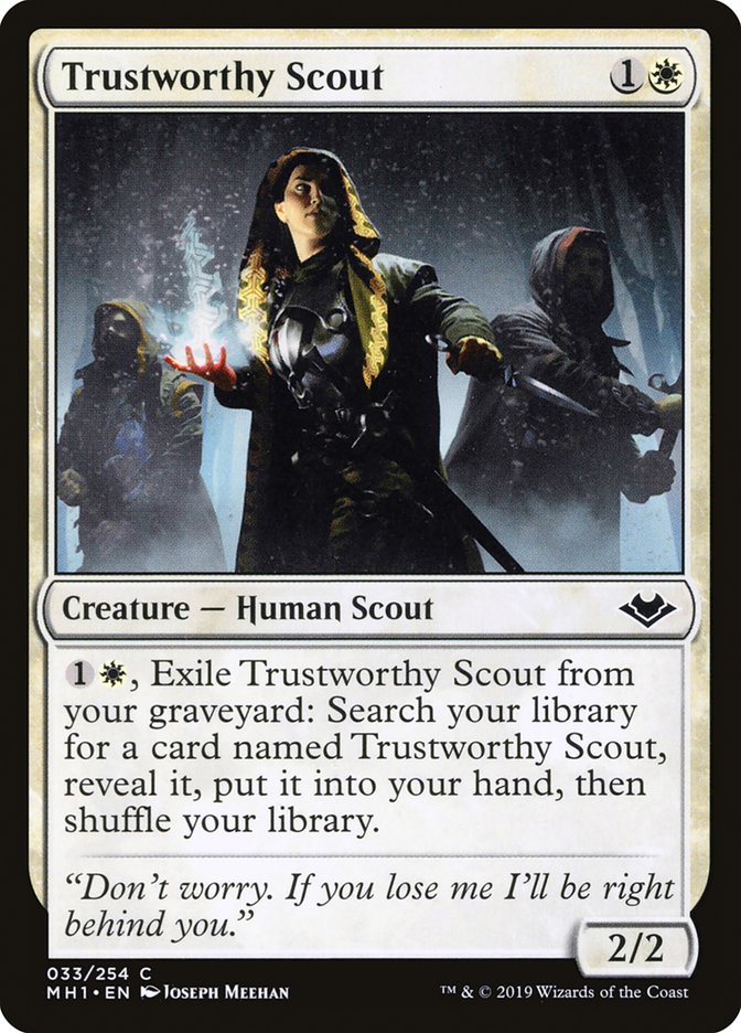 Trustworthy Scout [Modern Horizons] | Good Games Morley