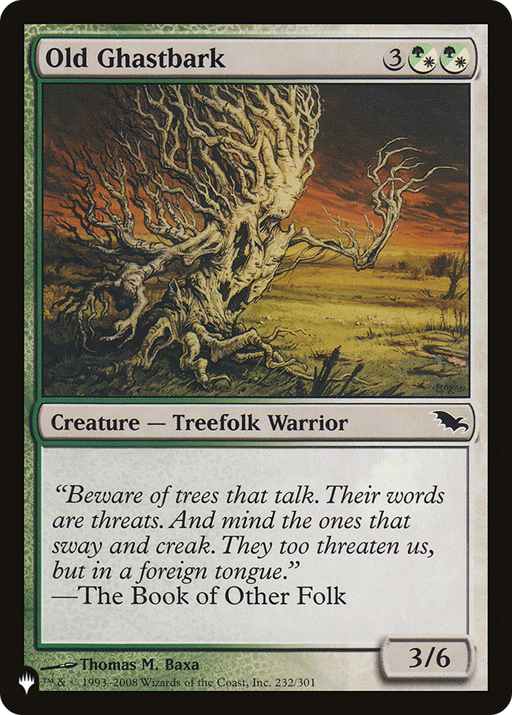 Old Ghastbark [The List] | Good Games Morley