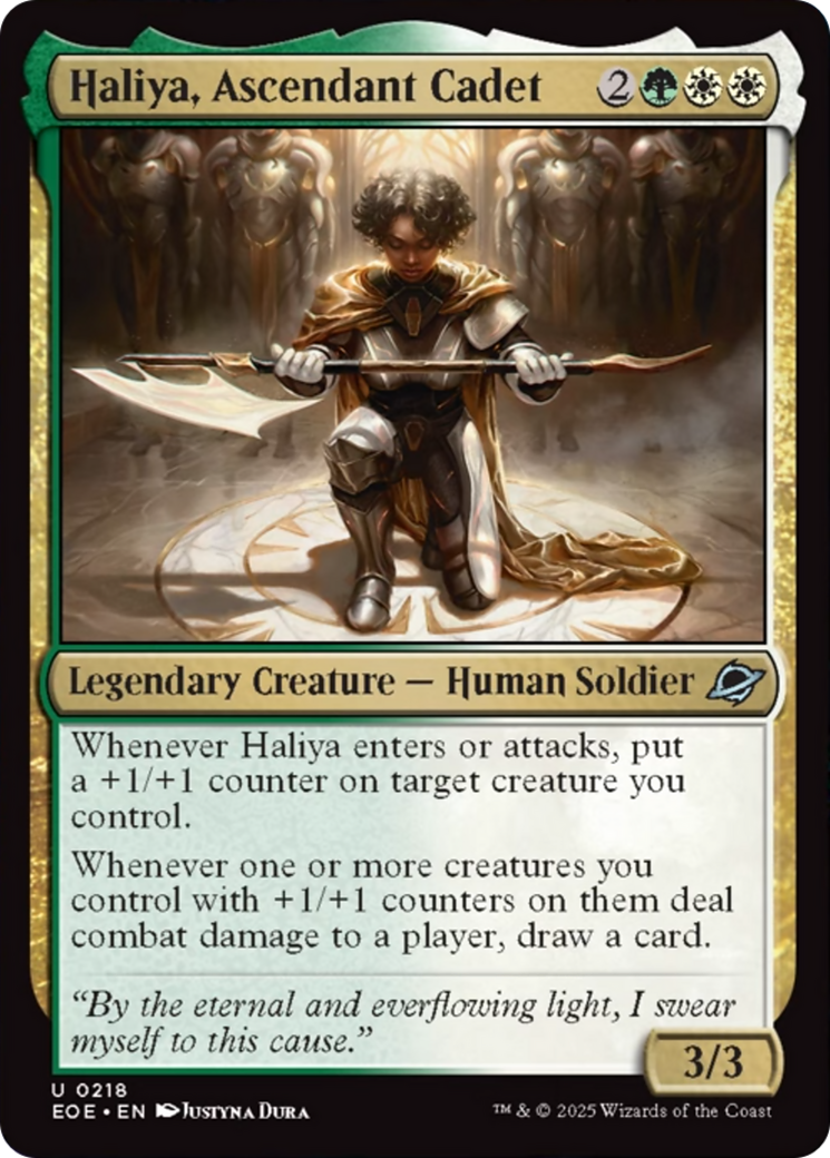Haliya, Ascendant Cadet [Edge of Eternities] | Good Games Morley
