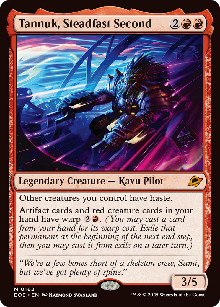 Tannuk, Steadfast Second [Edge of Eternities] | Good Games Morley