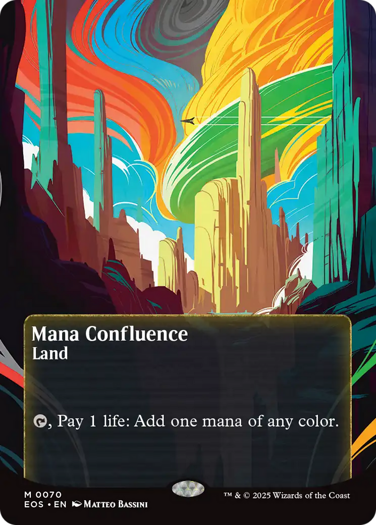 Mana Confluence (0070) (Borderless) [Edge of Eternities: Stellar Sights] | Good Games Morley