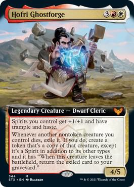 Hofri Ghostforge Extended Art 344/275 (Strixhaven: School of Mages)  - Foil | Good Games Morley