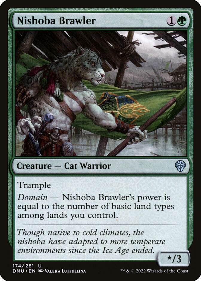 Nishoba Brawler 174/281 (Dominaria United)  - Foil | Good Games Morley
