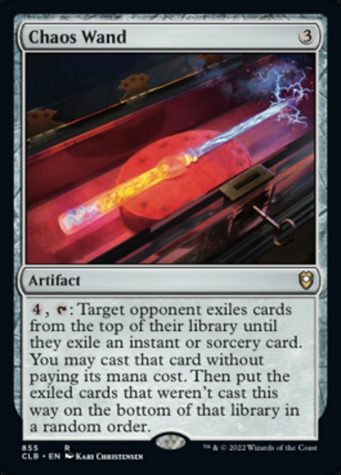 Chaos Wand [Commander Legends: Battle for Baldur's Gate] | Good Games Morley