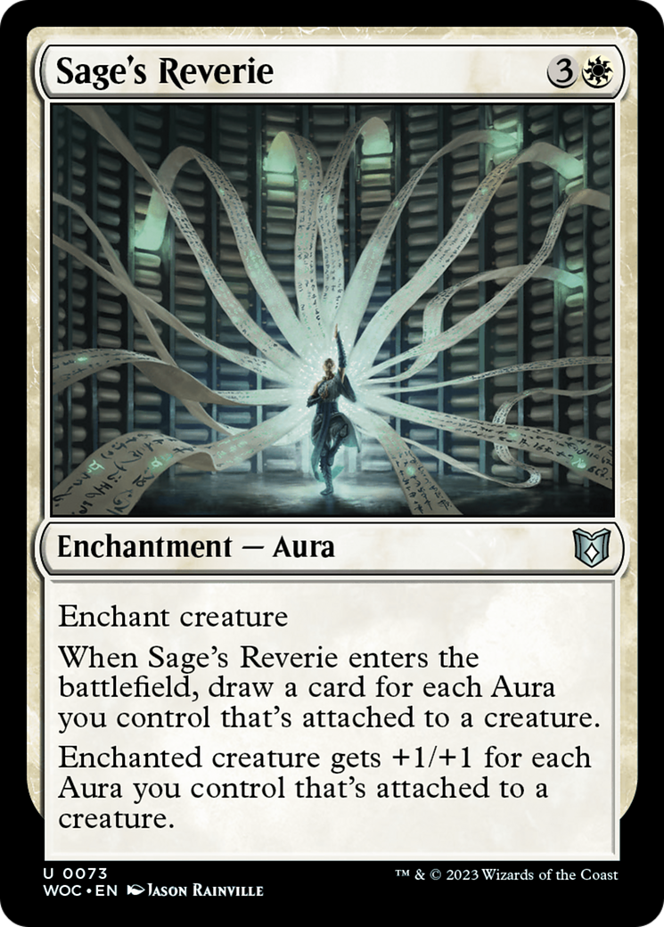 Sage's Reverie [Wilds of Eldraine Commander] | Good Games Morley