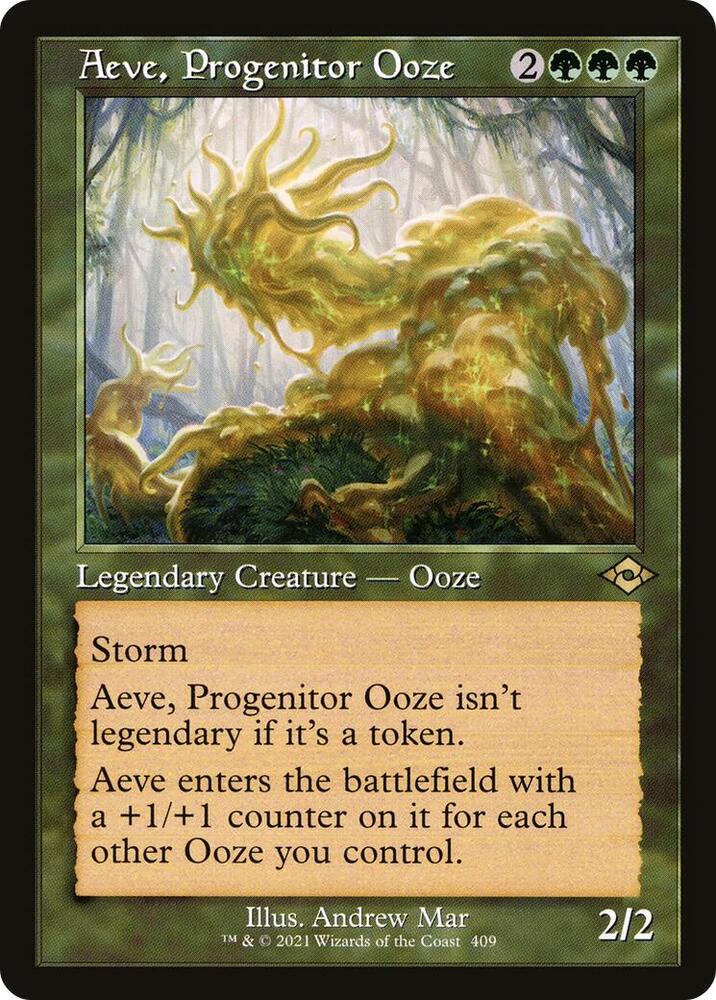 Aeve Progenitor Ooze Retro Frame 409 (Modern Horizons 2)  - Foil | Good Games Morley