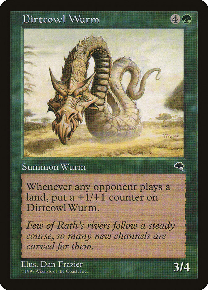 Dirtcowl Wurm 221/350 (Tempest)  | Good Games Morley