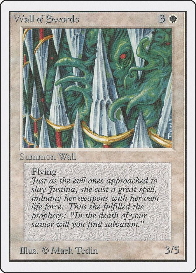 Wall of Swords 43/302 (Unlimited Edition)  | Good Games Morley