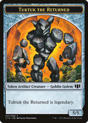 Daretti, Scrap Savant Emblem // Tuktuk the Returned Double-Sided Token [Commander 2014 Tokens] | Good Games Morley