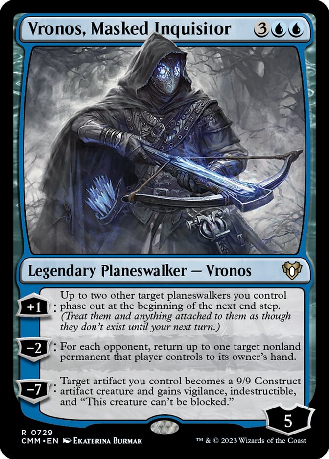Vronos, Masked Inquisitor 729/451 (Commander Masters)  | Good Games Morley