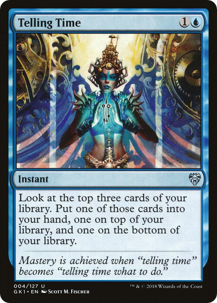 Telling Time 4/127 (Guilds of Ravnica: Guild Kits)  | Good Games Morley