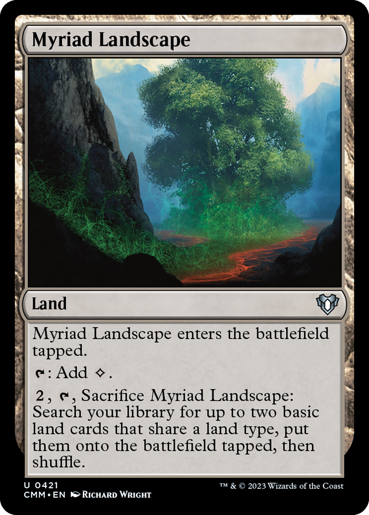Myriad Landscape [Commander Masters] | Good Games Morley
