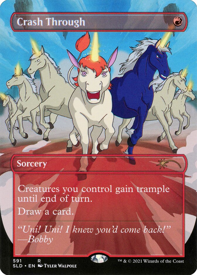 Crash Through (Borderless) [Secret Lair Drop Promos] | Good Games Morley