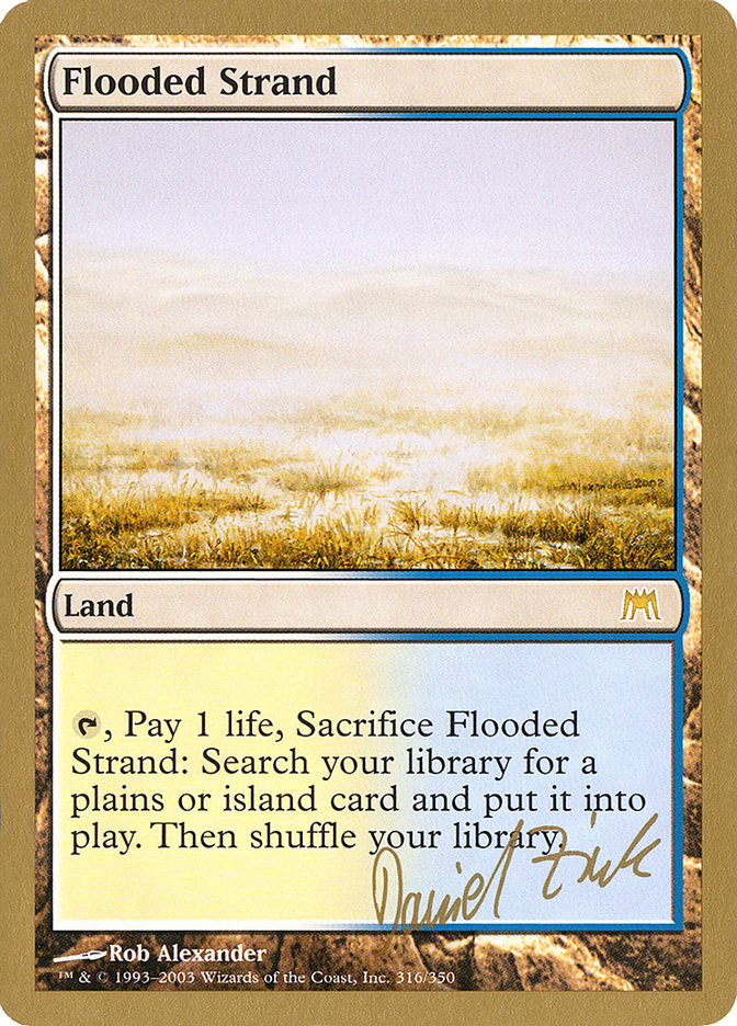 Flooded Strand (Daniel Zink) [World Championship Decks 2003] | Good Games Morley