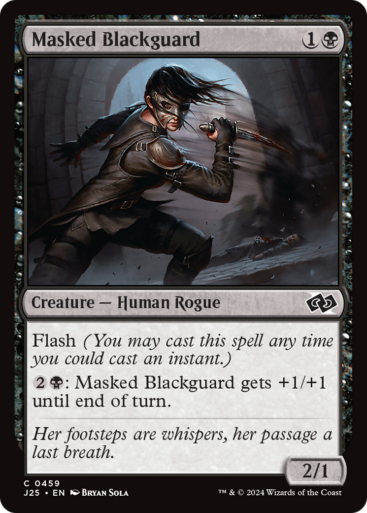 Masked Blackguard [Foundations Jumpstart] | Good Games Morley