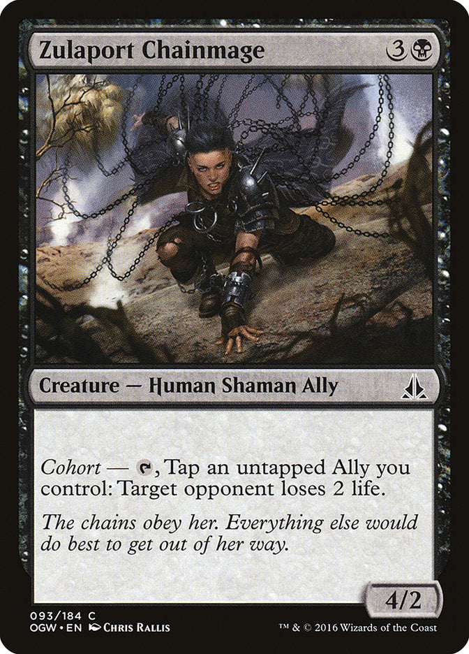 Zulaport Chainmage 93/184 (Oath of the Gatewatch)  | Good Games Morley