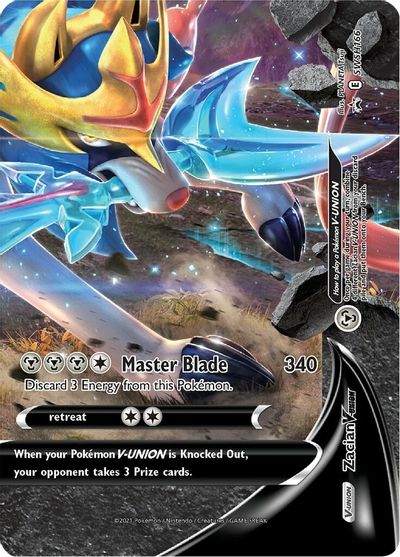 Zacian V-Union (SWSH166) [Sword & Shield: Black Star Promos] | Good Games Morley