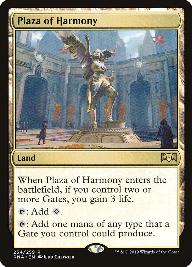 Plaza of Harmony 254/259 (Ravnica Allegiance)  | Good Games Morley