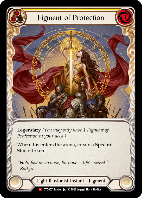 Figment of Protection // Aegis, Archangel of Protection [DTD007] (Dusk Till Dawn) | Good Games Morley
