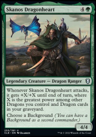 Skanos Dragonheart [Commander Legends: Battle for Baldur's Gate] | Good Games Morley