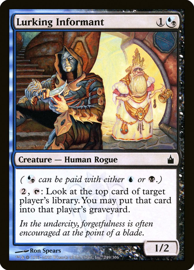 Lurking Informant 249/306 (Ravnica: City of Guilds)  | Good Games Morley