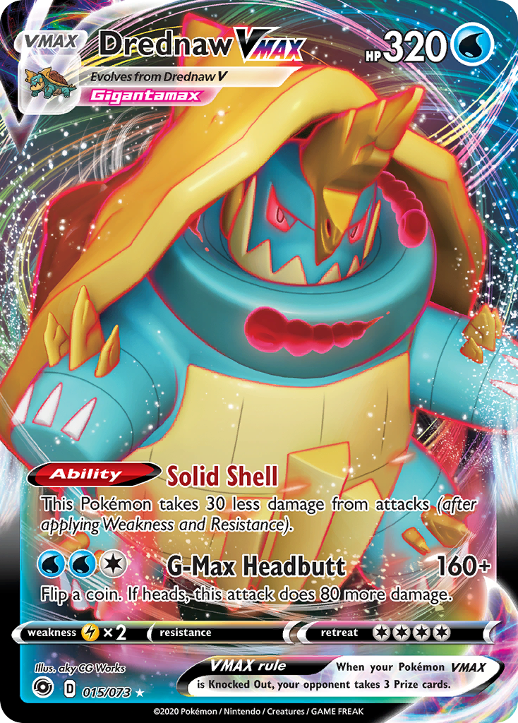 Drednaw VMAX (015/073) [Sword & Shield: Champion's Path] | Good Games Morley
