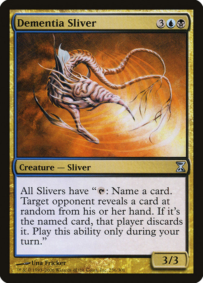 Dementia Sliver 236/301 (Time Spiral)  | Good Games Morley