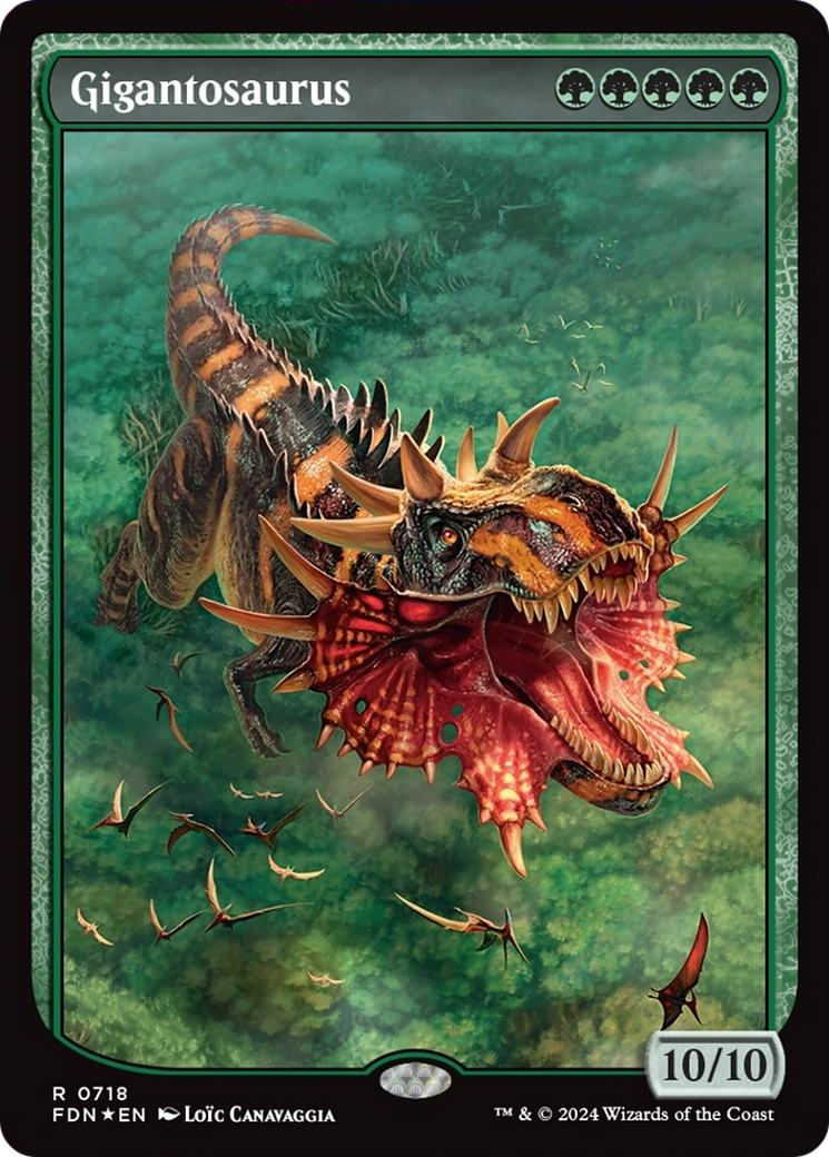 Gigantosaurus (Full Art) [Foundations] | Good Games Morley