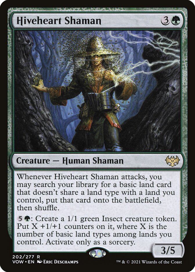 Hiveheart Shaman 202/277 (Innistrad: Crimson Vow)  - Foil | Good Games Morley
