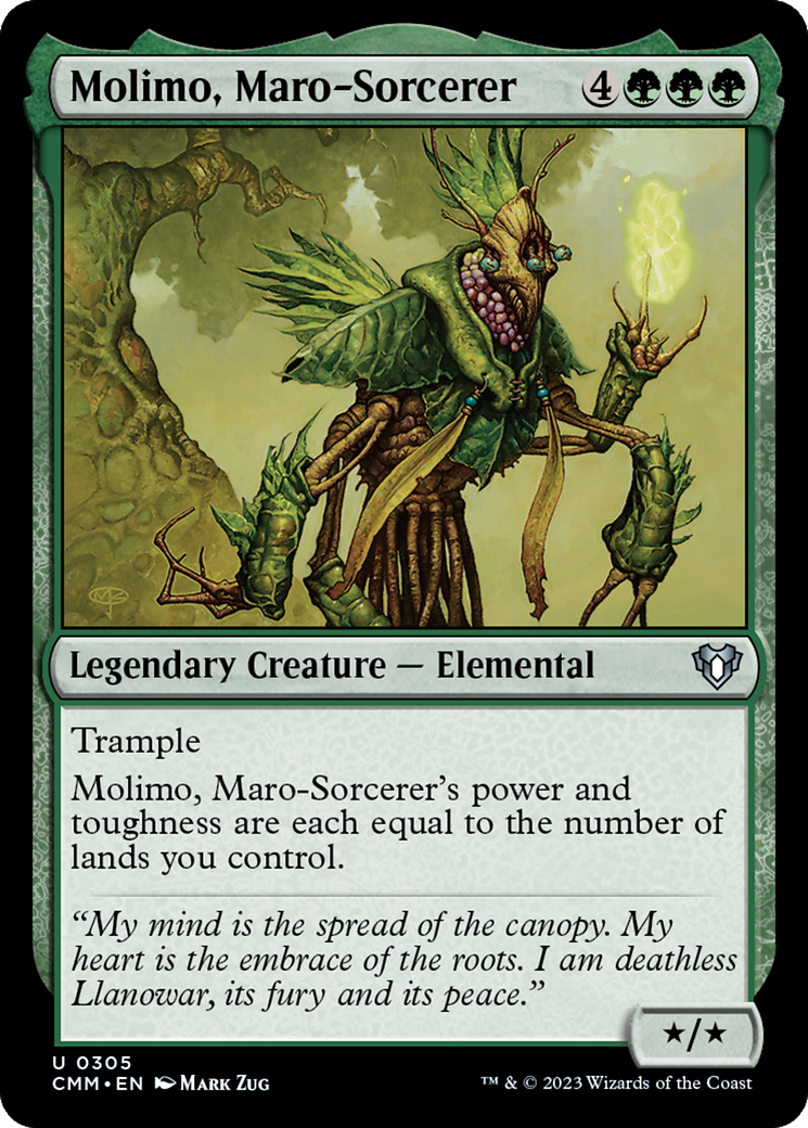 Molimo, Maro-Sorcerer [Commander Masters] | Good Games Morley