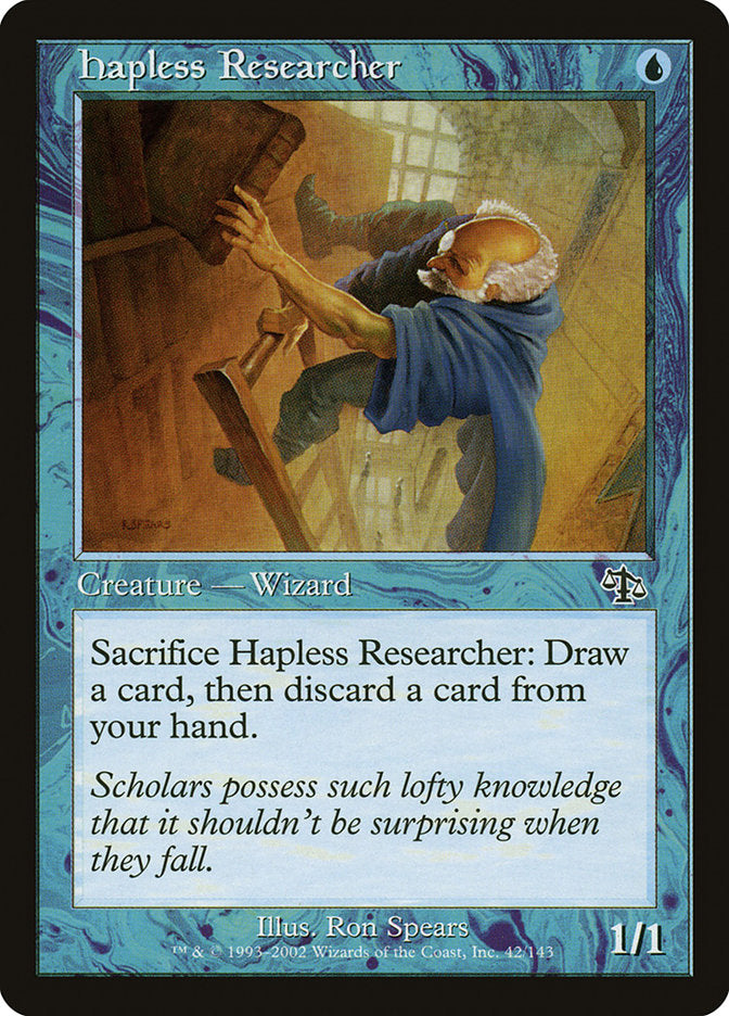 Hapless Researcher 42/143 (Judgment)  | Good Games Morley