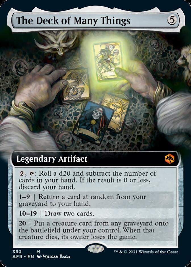 The Deck of Many Things (Extended Art) [Dungeons & Dragons: Adventures in the Forgotten Realms] | Good Games Morley