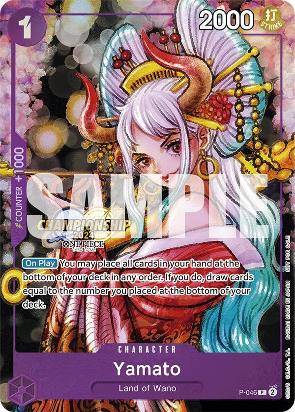 Yamato (2024 Event Pack) P-046 (One Piece Promotion Cards)  - Foil | Good Games Morley