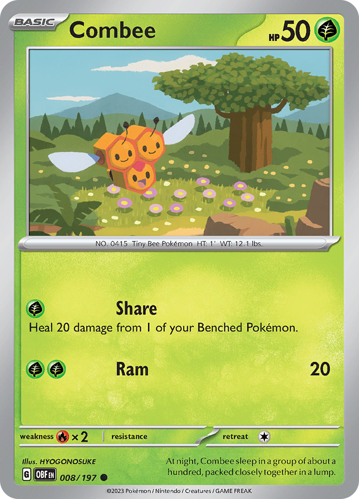 Combee (008/197) [Scarlet & Violet: Obsidian Flames] | Good Games Morley