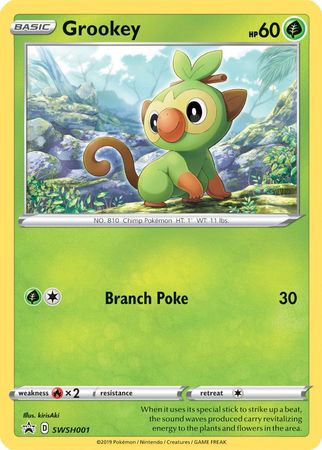Grookey (SWSH001) [Sword & Shield: Black Star Promos] | Good Games Morley