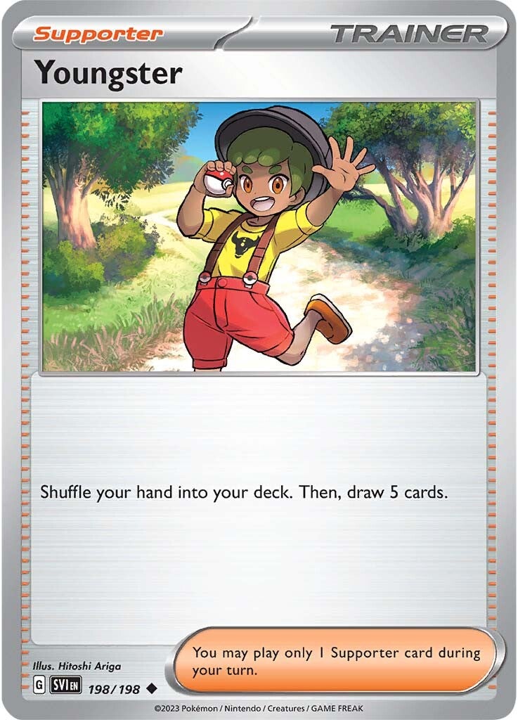 Youngster (198/198) [Scarlet & Violet: Base Set] | Good Games Morley