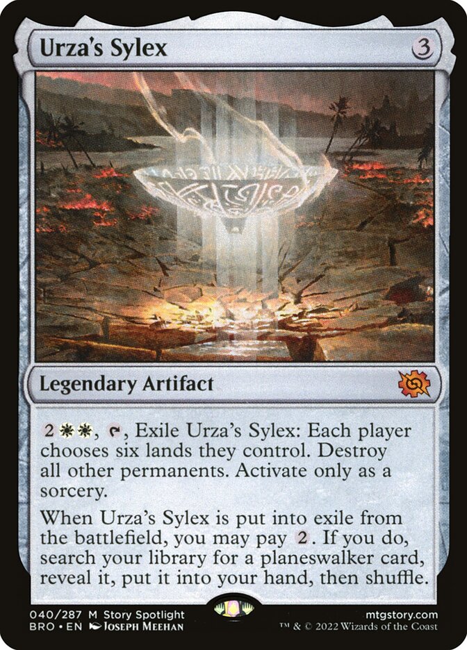 Urza's Sylex 40/287 (The Brothers' War)  - Foil | Good Games Morley