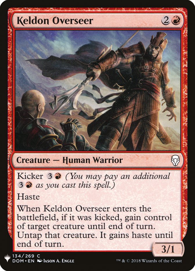 Keldon Overseer [Mystery Booster] | Good Games Morley