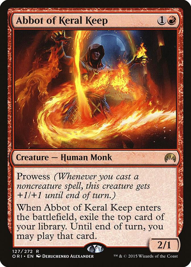 Abbot of Keral Keep 127/272 (Magic Origins)  | Good Games Morley