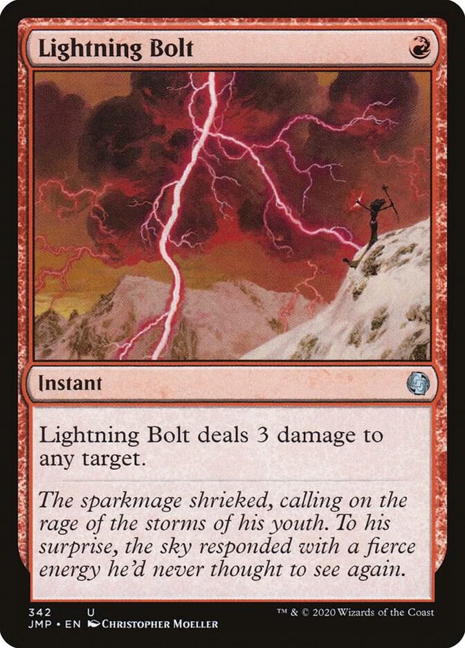 Lightning Bolt 342/495 (Jumpstart)  | Good Games Morley