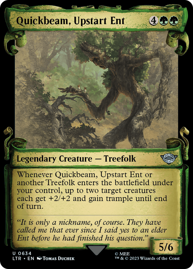 Quickbeam, Upstart Ent [The Lord of the Rings: Tales of Middle-Earth Showcase Scrolls] | Good Games Morley